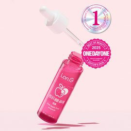 Lon.G Pink Apple Pure Ampoule 30ml Pore Tightening Hydrating Glow Serum Kbeauty Skincare _ Made in Korea